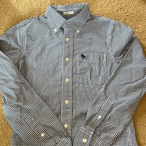 Abercrombie Long sleeve gingham